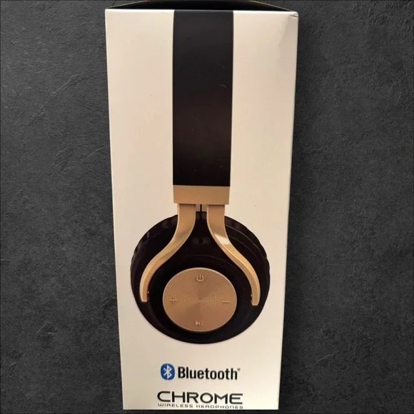 Bass Jaxx Black Wireless Bluetooth Headphones - Picture 4 of 5